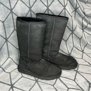 UGG Australia Black Classic Tall Boots C1